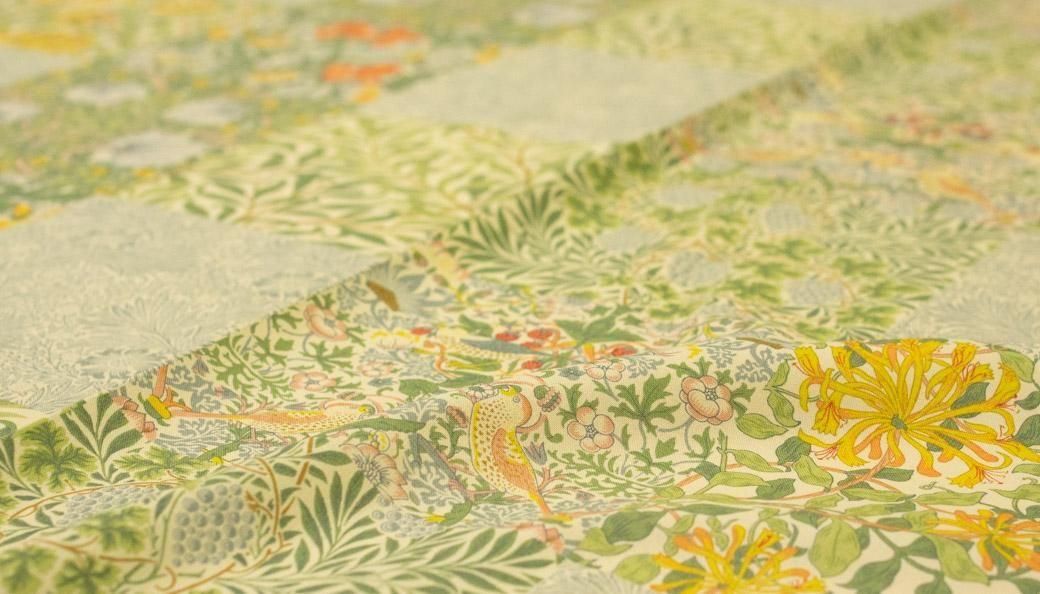 モリスモザイク｜シーチング | V&A - 【キジキジ】布・生地の