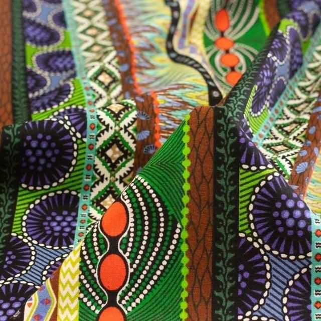African Stripe Mosaicåեꥫ󥹥ȥ饤ץץȡååȥ󥷡󥰡25057-13 ꡼