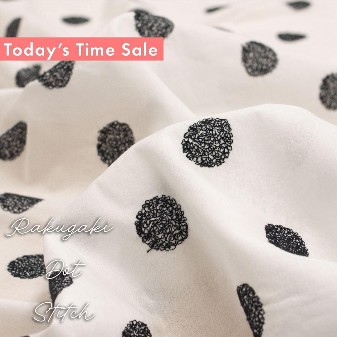 [ Today's Time Sale ]Rakugaki  Dot Stitchä餯ɥåȥƥååɽϡ25084-3 ۥ磻ȥ֥å
