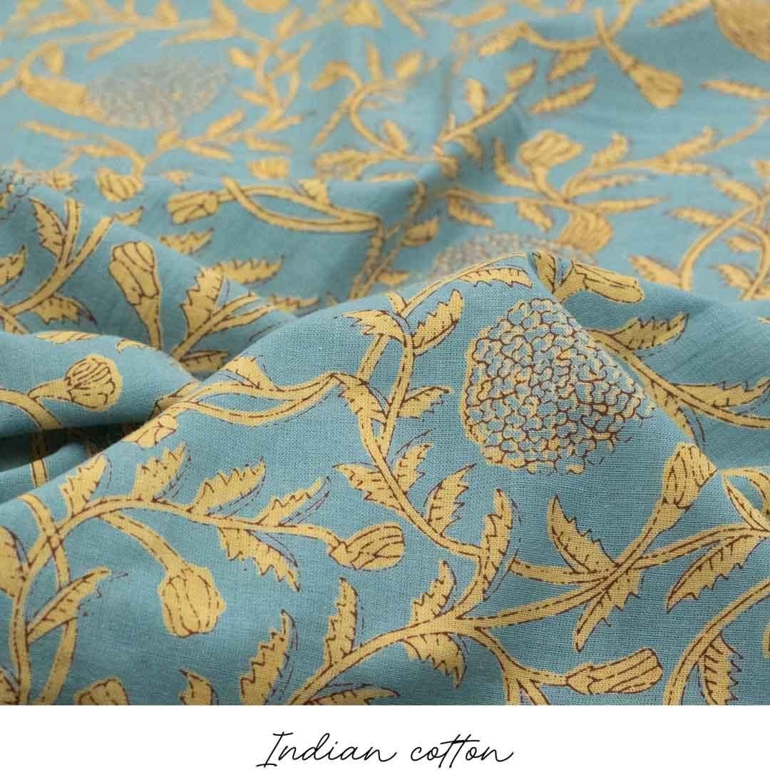 Indian cotton Printåʥץȡ25086-1 ⡼֥롼