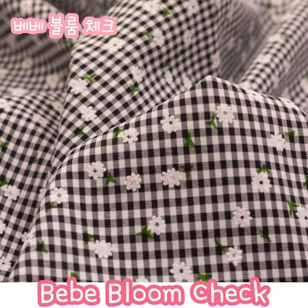 Bebe Bloom Check베베 블룸 체크ôڹǥåݥꥨƥ֥ɡ25097-11 ֥å