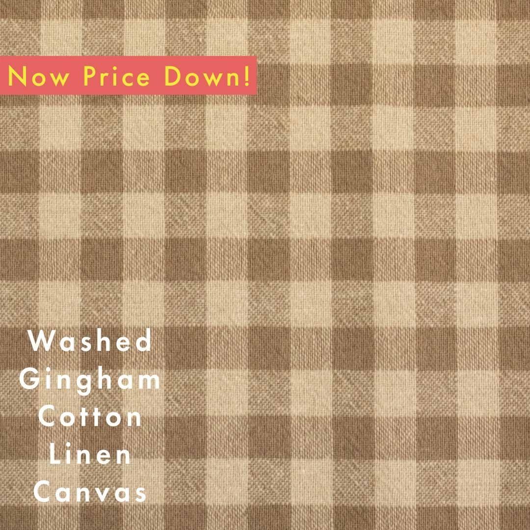 [  ]餷Υåȥͥ󥮥󥬥 å12mm Washed Gingham Cotton Linen 25110-4 졼-M