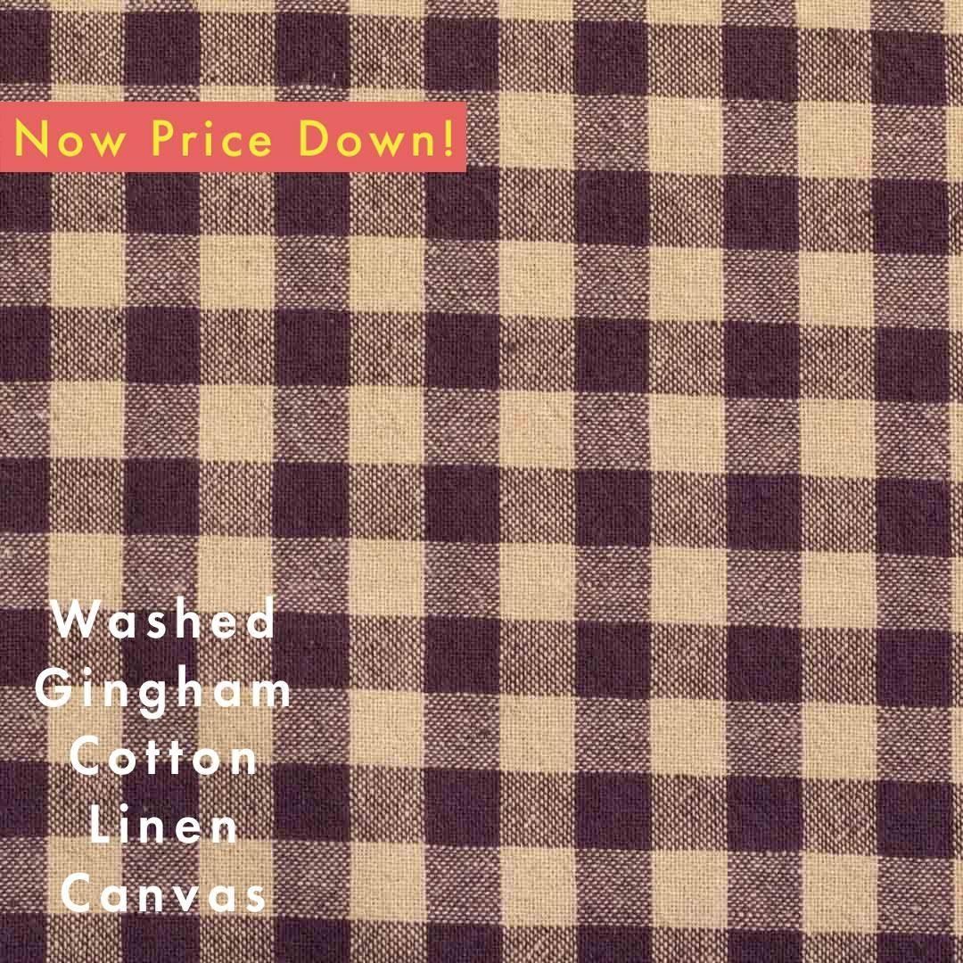 [  ]餷Υåȥͥ󥮥󥬥 å12mm  Washed Gingham Cotton Linen25110-6 åѡץ-M