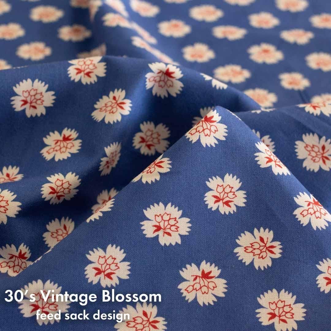 30s Vintage BlossomåեɥåǥMODA25116-2 ֥롼
