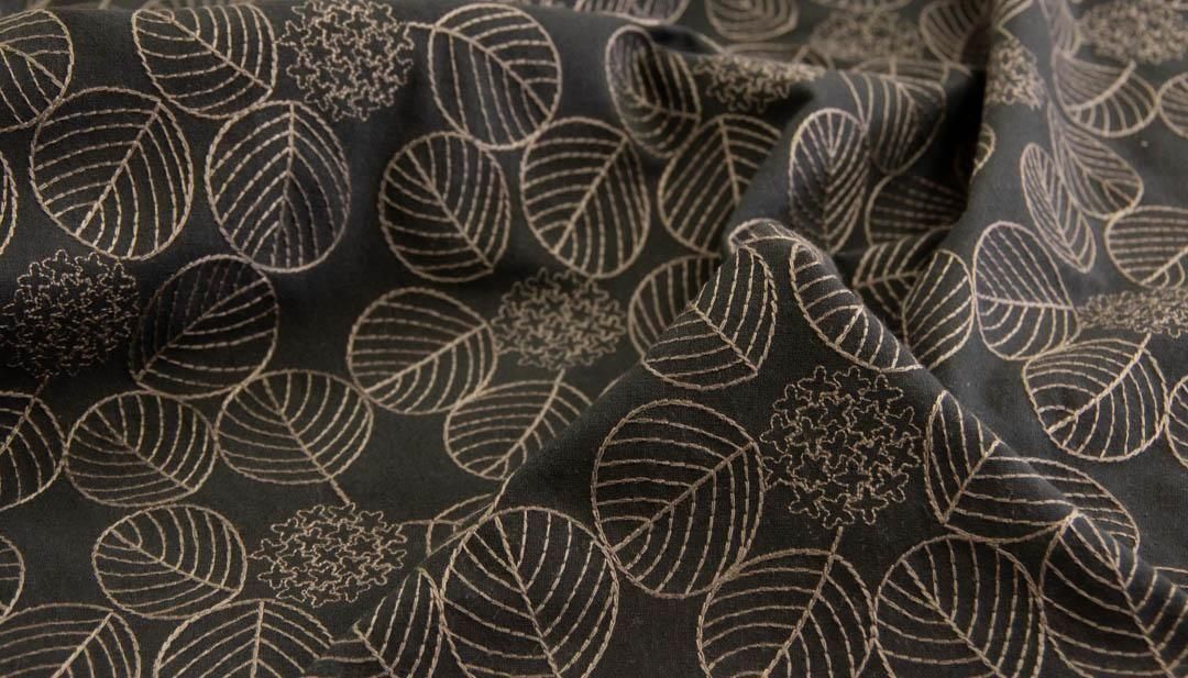 専用ページ、素敵な刺繍の布地 Nordico Botanical Stitch | 刺繍生地 | 25121-1 ナチュラル