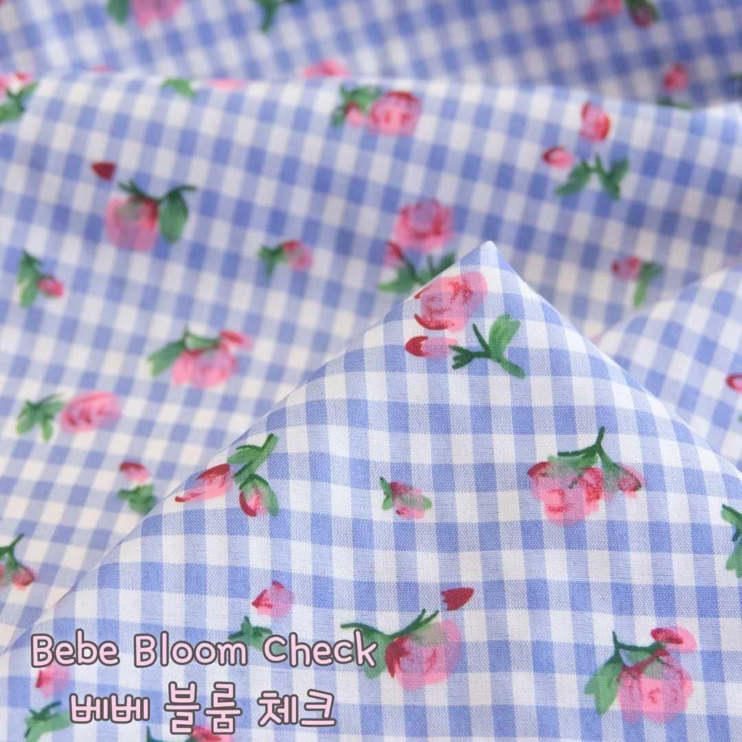 Bebe Bloom Check베베 블룸 체크ôڹǥåݥꥨƥ֥ɡ25097-1 ֥롼
