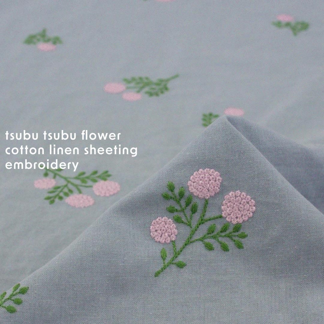ڥϥۡĹ  165tsubu tsubu flower cotton linen sheetingäĤ֤Ĥ֥եΥåȥͥ󥷡󥰻ɽ<img class='new_mark_img2' src='https://img.shop-pro.jp/img/new/icons20.gif' style='border:none;display:inline;margin:0px;padding:0px;width:auto;' />