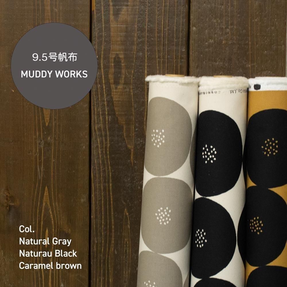 9.5号帆布 | あんぱん柄｜MUDDY WORKS - 【キジキジ】布・生地の