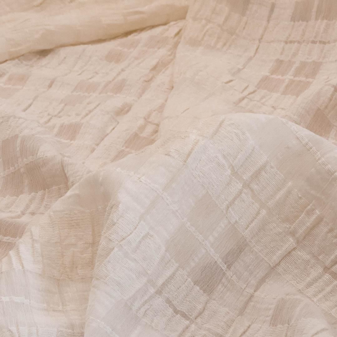 ǿä󥯥åSheer Crinkled Check – Half Linen Blend25165-5 ۥ磻<img class='new_mark_img2' src='https://img.shop-pro.jp/img/new/icons5.gif' style='border:none;display:inline;margin:0px;padding:0px;width:auto;' />
