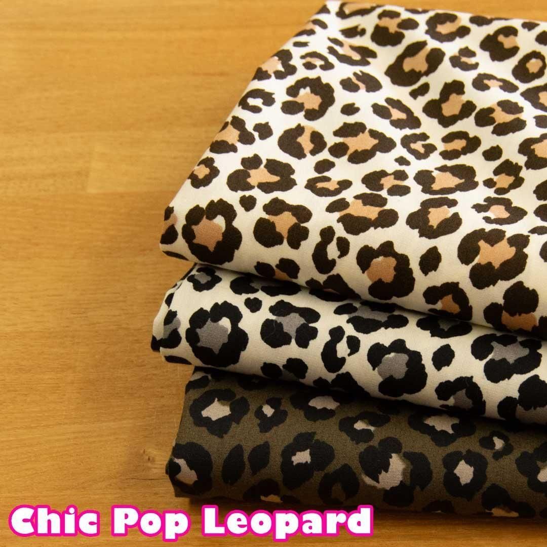 新品✨ドレスキャンプ ポンチョ ケープ 本革 キッド ヤギ アニマル柄 豹柄 Chic Pop Leopard | アニマル柄 - 【キジキジ】布・生地の通販