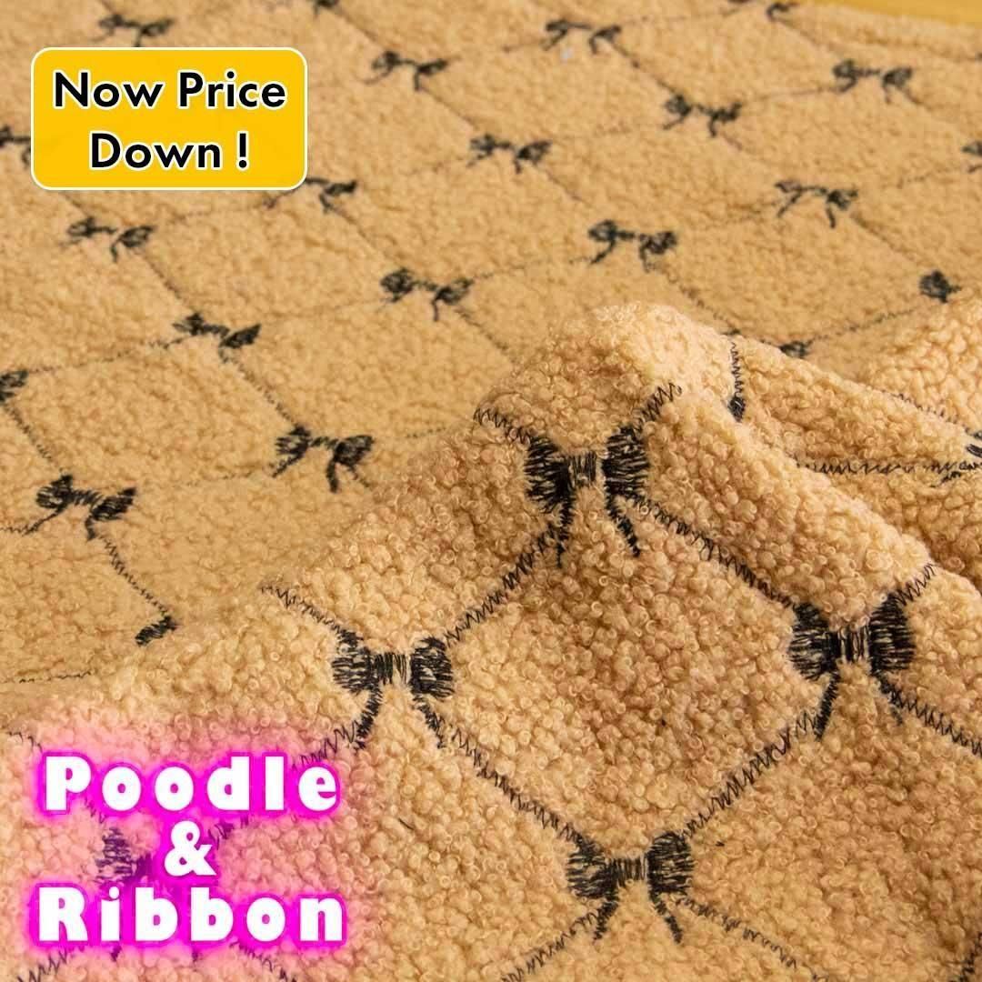 [  ������ ]poodle & 리본�ʥס��ɥ����ܥ�ˡå�ܥ�ɽ���25222-5 �١�����