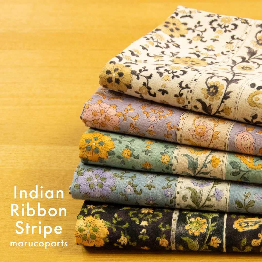 Indian Ribbon Stripe | marucoparts - 【キジキジ】布・生地の