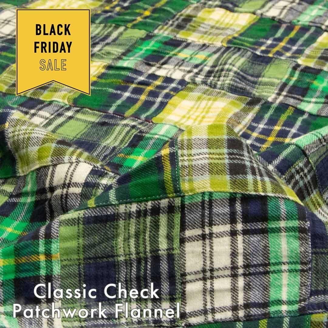 <img class='new_mark_img1' src='https://img.shop-pro.jp/img/new/icons20.gif' style='border:none;display:inline;margin:0px;padding:0px;width:auto;' />[  ]Classic Check Patchwork Flannelåѥå25232-1 ꡼եå