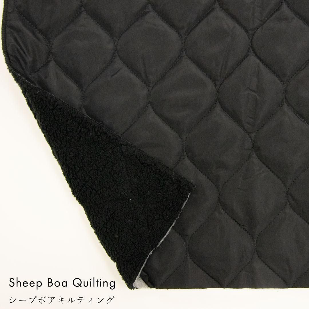 <img class='new_mark_img1' src='https://img.shop-pro.jp/img/new/icons5.gif' style='border:none;display:inline;margin:0px;padding:0px;width:auto;' />Sheep Boa Quiltingåץܥƥ󥰡65cmҡ25236-4 ֥å