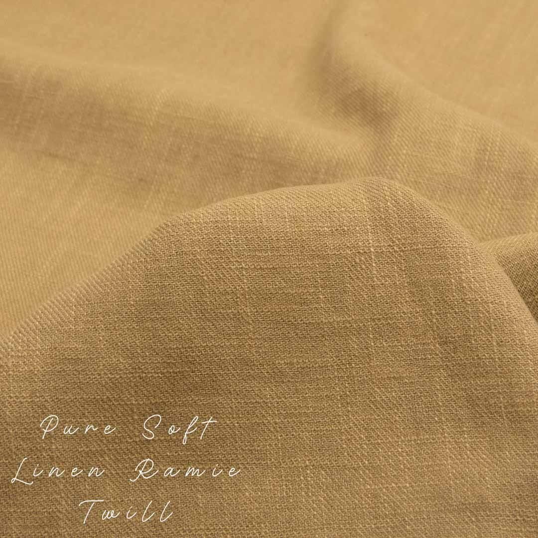 Pure Soft Linen Twill | ピュアソフトリネンツイル