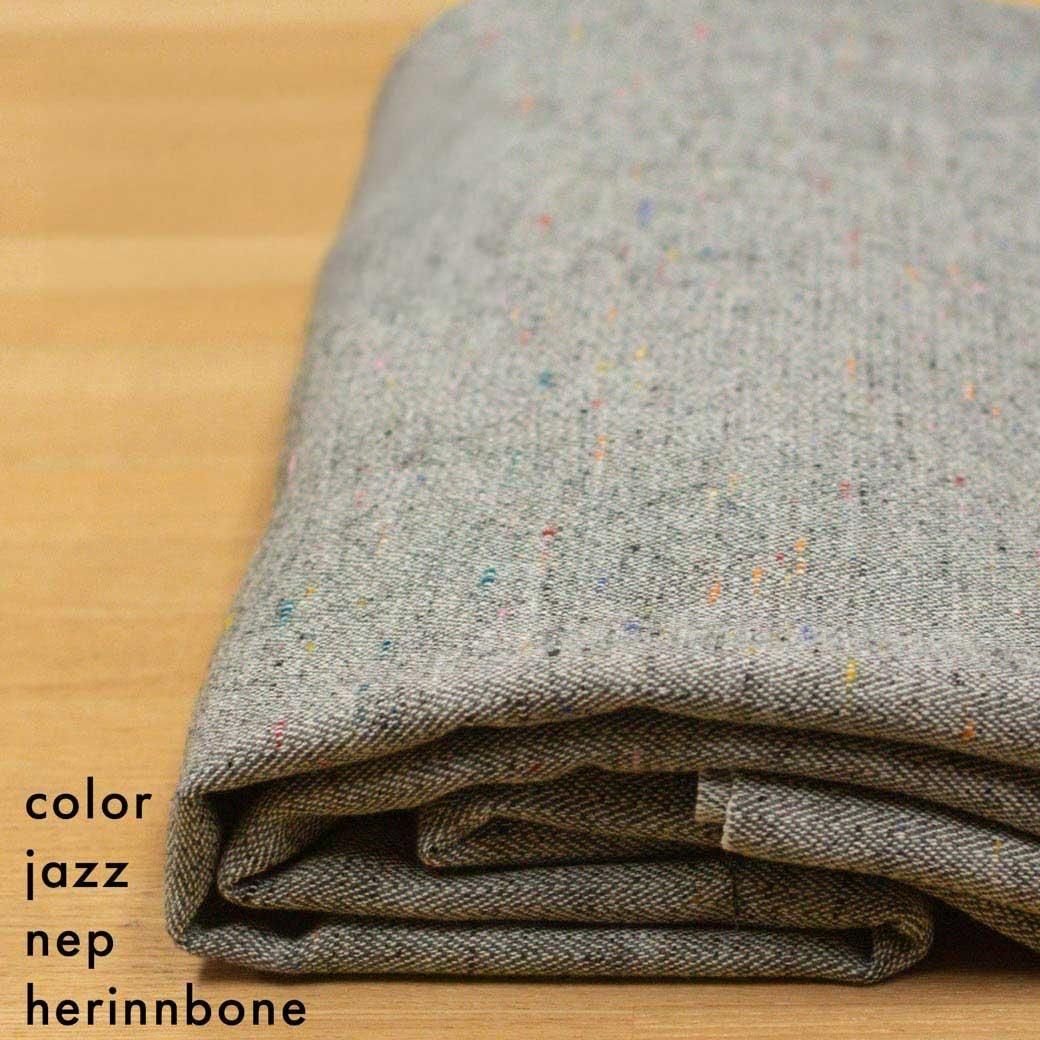 【ハギレ】【長さ  90cm】 カラージャズネップへリンボン   2<img class='new_mark_img2' src='https://img.shop-pro.jp/img/new/icons20.gif' style='border:none;display:inline;margin:0px;padding:0px;width:auto;' />