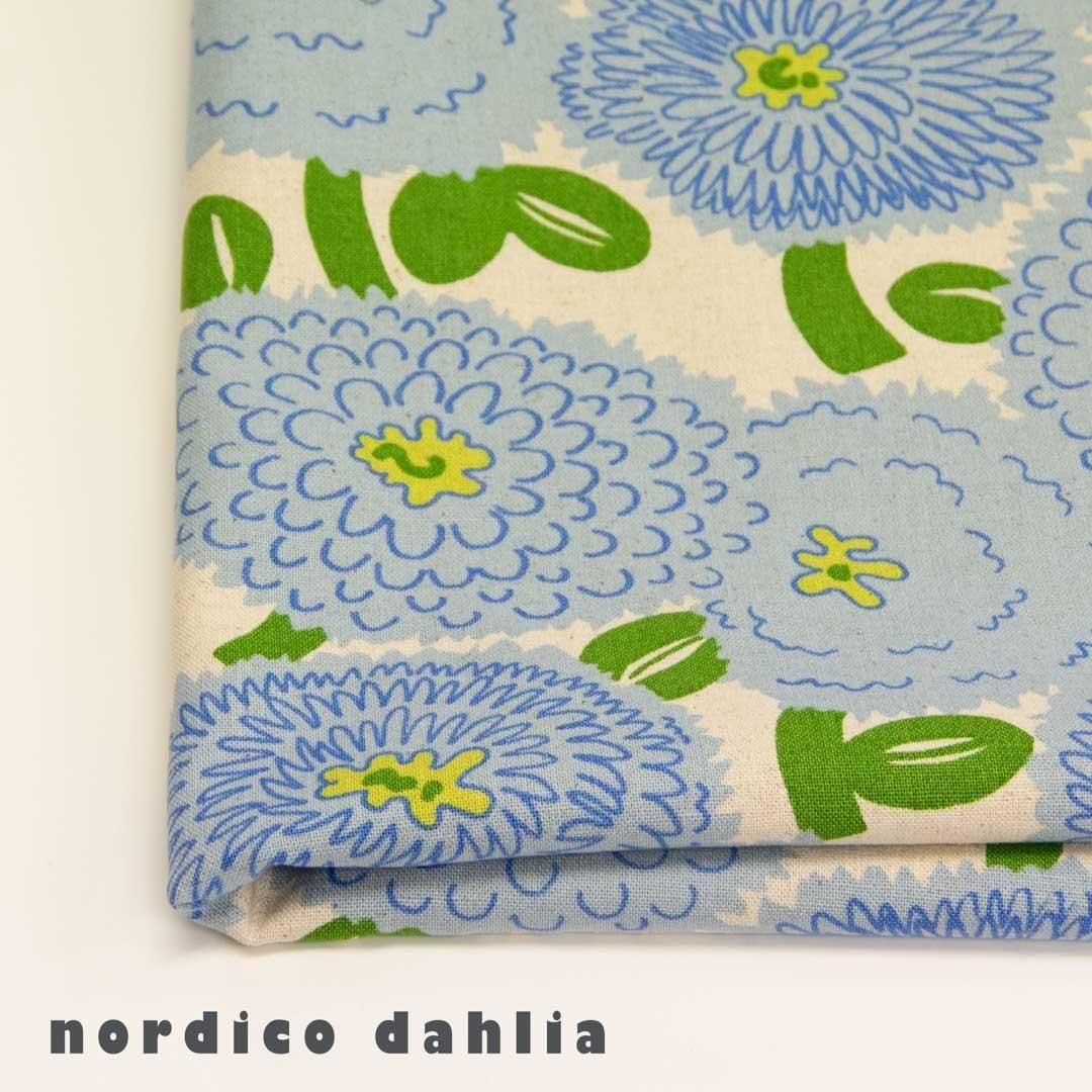 ノルディコダリア|コットンリネンキャンバス|nordico dahlia|25258-2 ナチュラルアクア<img class='new_mark_img2' src='https://img.shop-pro.jp/img/new/icons5.gif' style='border:none;display:inline;margin:0px;padding:0px;width:auto;' />