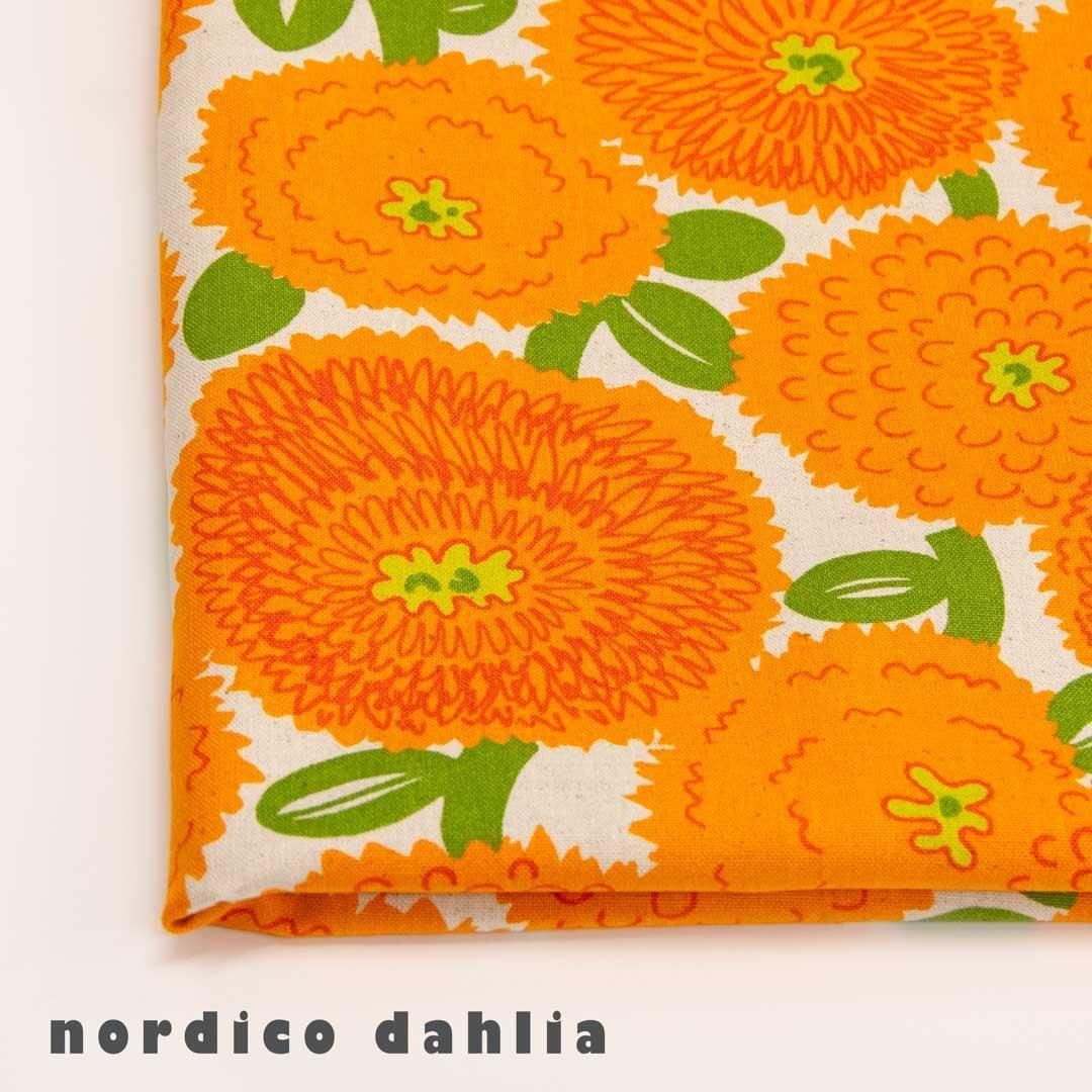 ノルディコダリア|コットンリネンキャンバス|nordico dahlia|25258-3 ナチュラルオレンジ<img class='new_mark_img2' src='https://img.shop-pro.jp/img/new/icons5.gif' style='border:none;display:inline;margin:0px;padding:0px;width:auto;' />