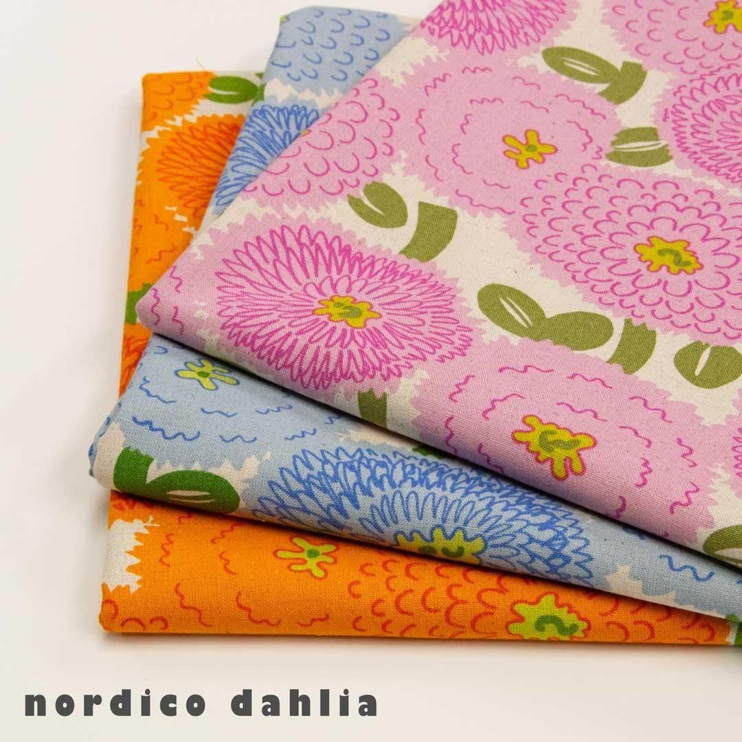 その他 DAHLIA nordico dahlia｜ナチュラルピンク - 【キジキジ】布・生地の