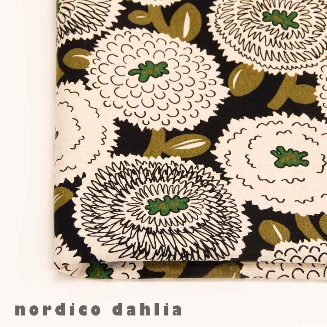 ノルディコダリア|コットンリネンキャンバス|nordico dahlia|25258-5 ブラック<img class='new_mark_img2' src='https://img.shop-pro.jp/img/new/icons5.gif' style='border:none;display:inline;margin:0px;padding:0px;width:auto;' />