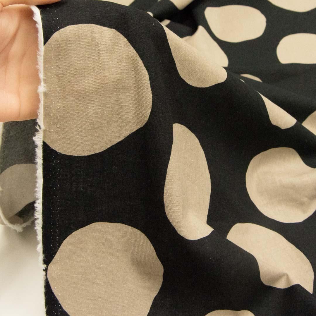 <img class='new_mark_img1' src='https://img.shop-pro.jp/img/new/icons5.gif' style='border:none;display:inline;margin:0px;padding:0px;width:auto;' />åȥͥӥåɥåȡCotton Linen Big Dot25238-6 ֥å 졼