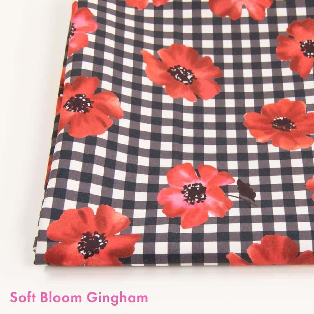 <img class='new_mark_img1' src='https://img.shop-pro.jp/img/new/icons5.gif' style='border:none;display:inline;margin:0px;padding:0px;width:auto;' />Soft Bloom Ginghamåեȥ֥롼८󥬥å󥯥åȥץȡ145cmҡ25211-4 ֥åå