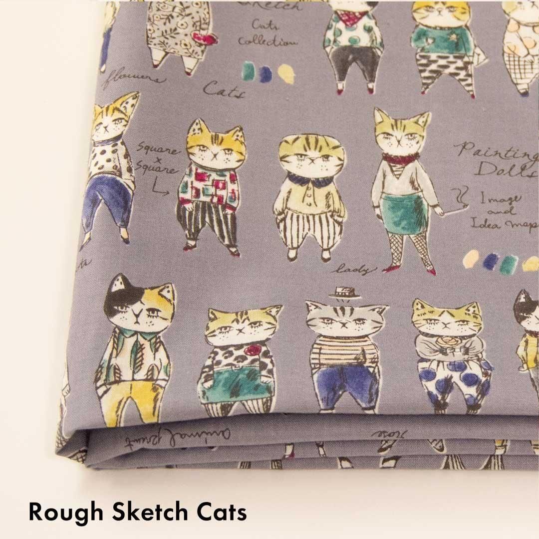 <img class='new_mark_img1' src='https://img.shop-pro.jp/img/new/icons5.gif' style='border:none;display:inline;margin:0px;padding:0px;width:auto;' />Rough Sketch CatsåեååġYUWArakugaki kids25274-2 졼