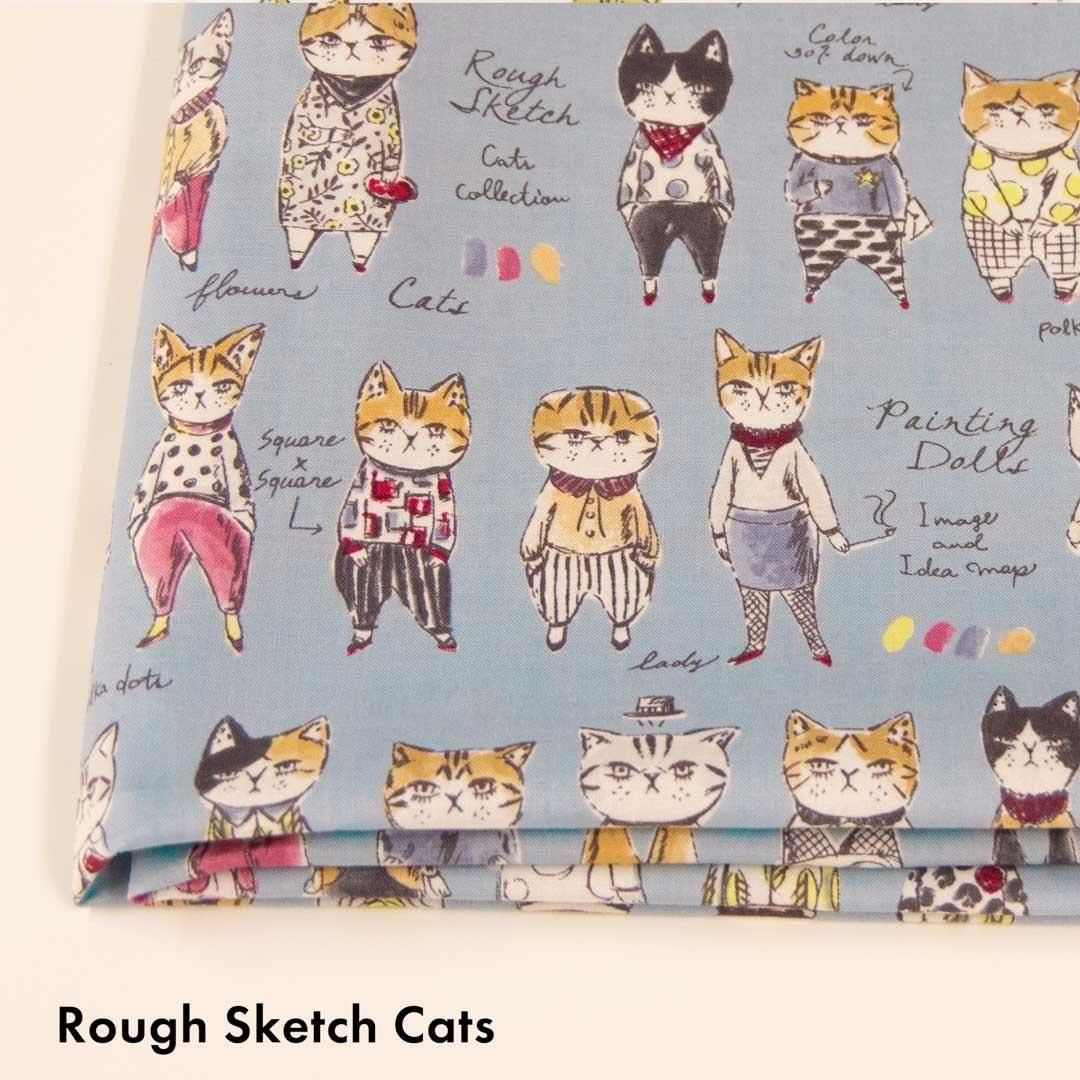 <img class='new_mark_img1' src='https://img.shop-pro.jp/img/new/icons5.gif' style='border:none;display:inline;margin:0px;padding:0px;width:auto;' />Rough Sketch CatsåեååġYUWArakugaki kids25274-3 