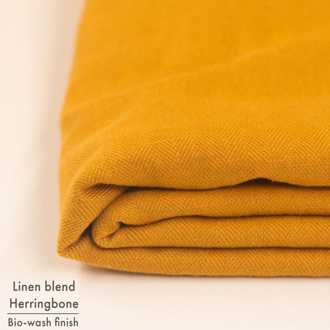 <img class='new_mark_img1' src='https://img.shop-pro.jp/img/new/icons20.gif' style='border:none;display:inline;margin:0px;padding:0px;width:auto;' />[ sale ]Linen Blend Herringbone�äդ���Х��������å���ե��˥å����26001-3 �ޥ�������