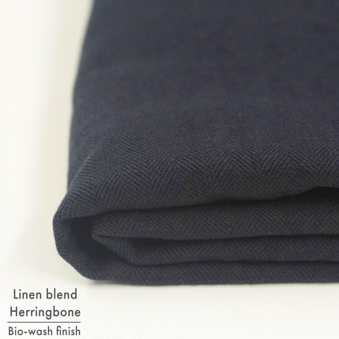 <img class='new_mark_img1' src='https://img.shop-pro.jp/img/new/icons20.gif' style='border:none;display:inline;margin:0px;padding:0px;width:auto;' />[ sale ]Linen Blend Herringbone�äդ���Х��������å���ե��˥å����26001-6 �ǥ����ץͥ��ӡ�