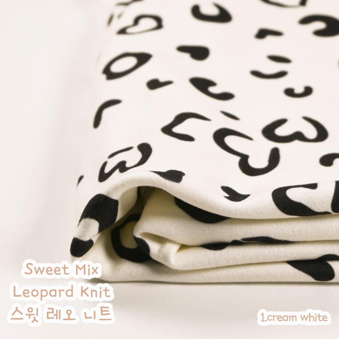<img class='new_mark_img1' src='https://img.shop-pro.jp/img/new/icons5.gif' style='border:none;display:inline;margin:0px;padding:0px;width:auto;' />Sweet Leopard Melty Knit �å��������ȥ쥪�ѡ��ɥ˥åȡ�25283-1 ���꡼��ۥ磻��