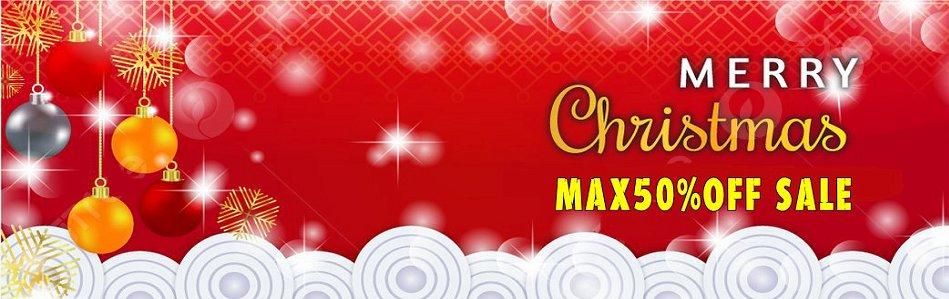 クリスマスセールMAX50%OFF