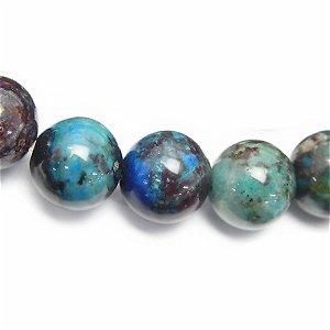 多色なアフリカ産クリソコラ 8mm粒売り｜咲耶開運堂