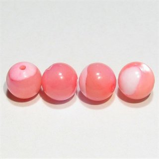 マザーオブパール （MOP） ピンク ラウンド 8mm 【1個】