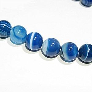 ブルーストライプ アゲート 瑪瑙12mm 粒売り|咲耶開運堂 ブルーストライプ アゲート 瑪瑙12mm 粒売り|咲耶開運堂