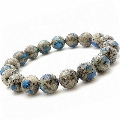 希少》 ヒマラヤ K2ブルー (AA) ブレスレット 10mm 新色 【30%OFF