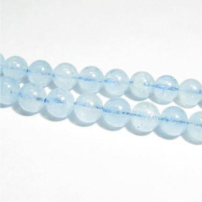 天然石【アクアマリン6mm】 粒売り】アクアマリン 6mm 透明感あり｜咲耶開運堂