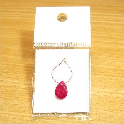 美術館をイメージして♪ピンクカルセドニーと・・ - ビーズ、ガラス