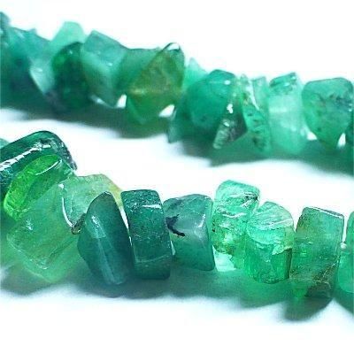 天然エメラルド｜ミニタンブル - 天然石ビーズ粒売り｜咲耶開運堂