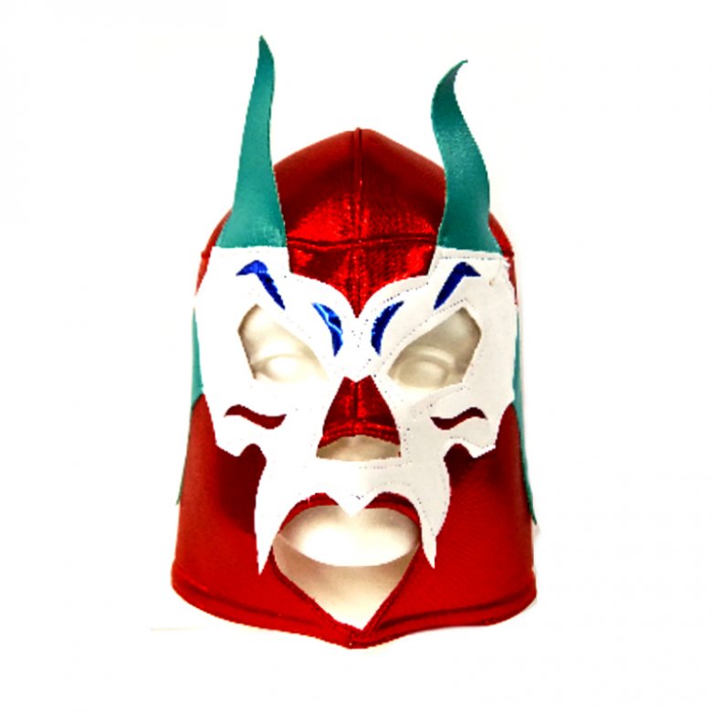 ルチャマスク プロレスマスク レッド メキシコ料理専門店 メキシコ料理ドットコム