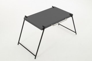 平板天板テーブル MID【マットブラック】