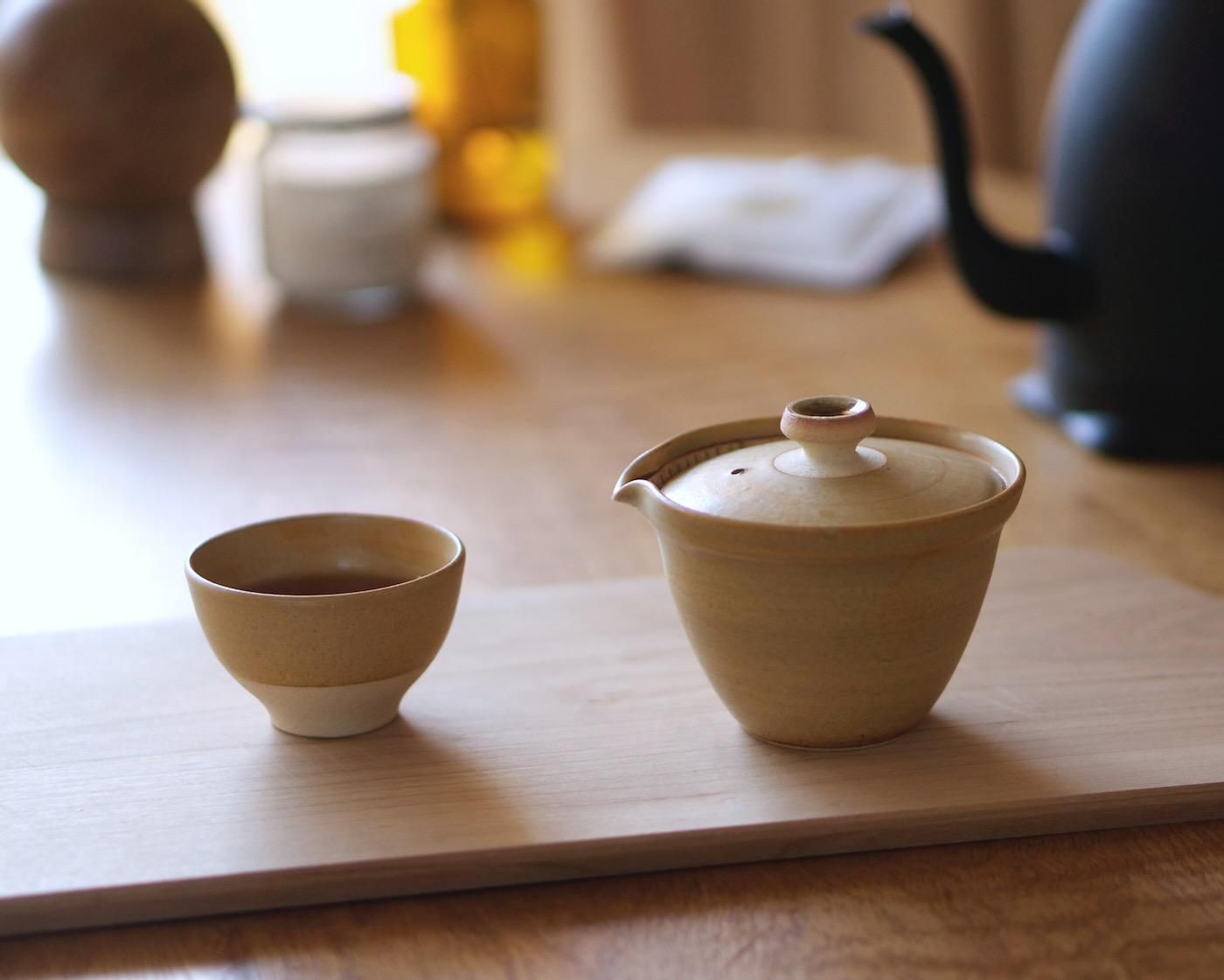アールピース 新茶器 急須一人セット KYU-SU HITORI SET木箱付 アールピース 新茶器 急須一人セット KYU-SU HITORI SET木箱付