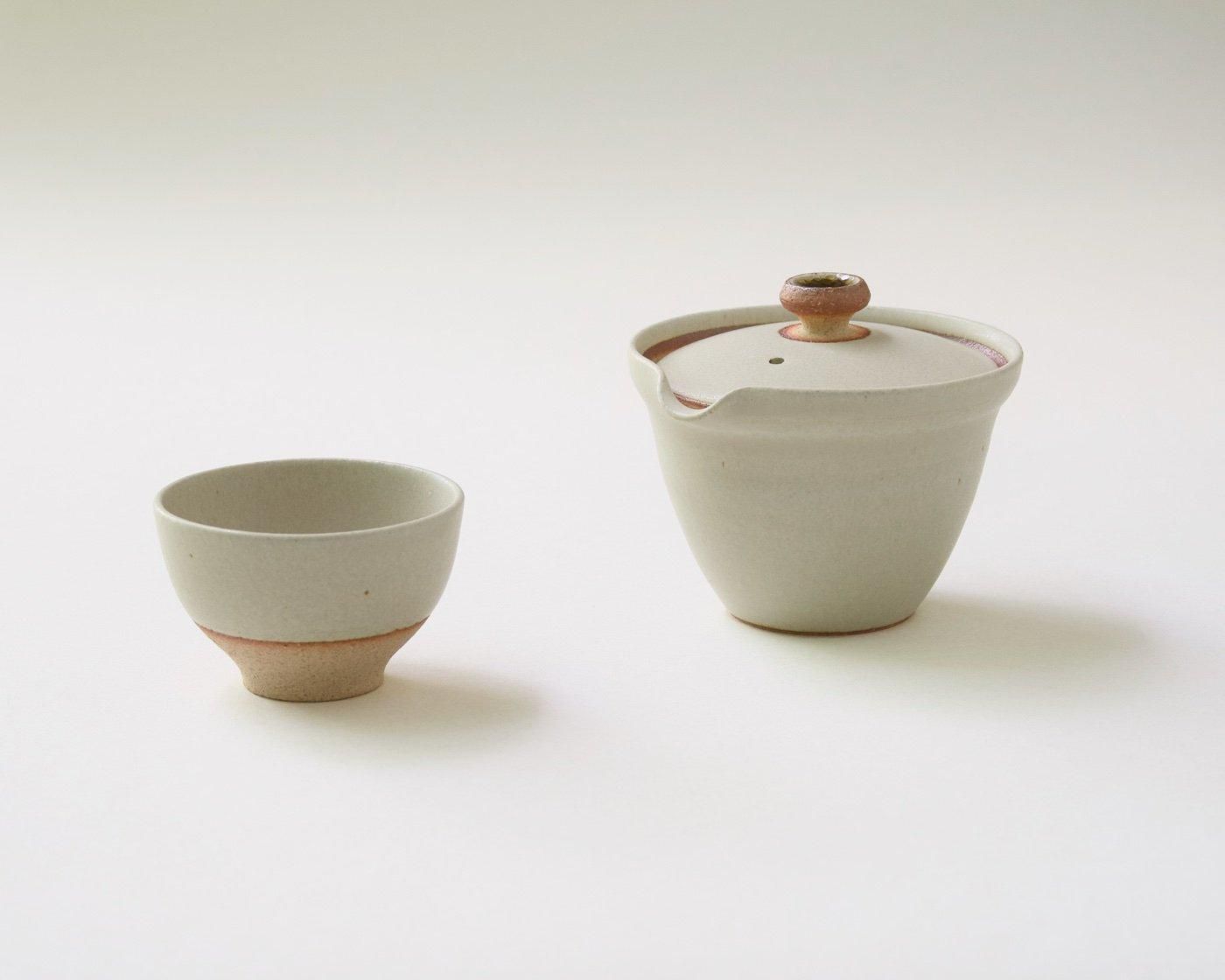 アールピース 新茶器 急須一人セット木箱付 | 信楽焼のギフト アールピース 新茶器 急須一人セット木箱付 | 信楽焼のギフト