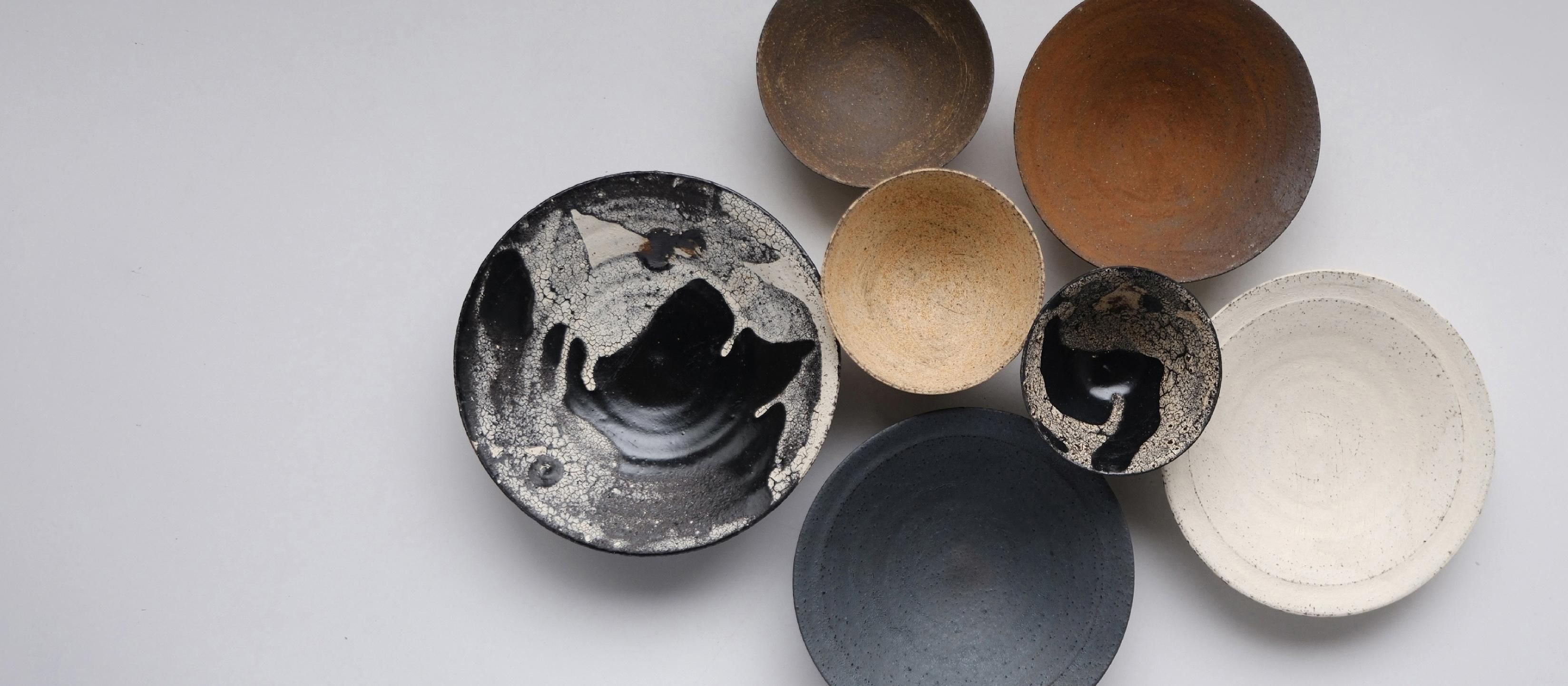 二階堂明弘　器　6点セット 作家物 和食器 二階堂明弘 器 6点セット 作家物 和食器 食事がより楽しくなる