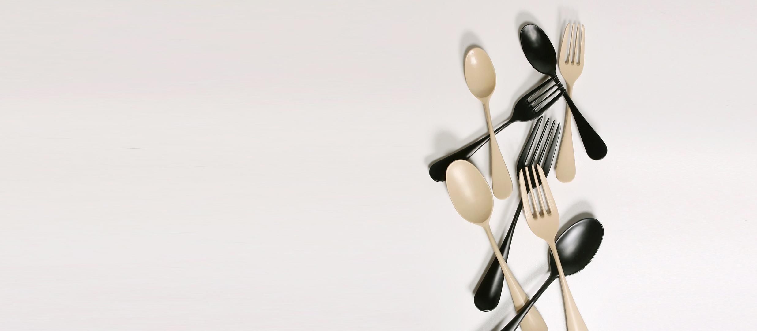 眞島拓さん　カトラリー4本セット　カトラリー　漆　新品未使用品 大阪】眞島拓 木工 塗り黒漆 フォーク – UTSUWA HIYORI