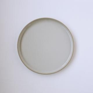 HASAMI PORCELAIN _PLATE 25.5cm(Gloss Gray)