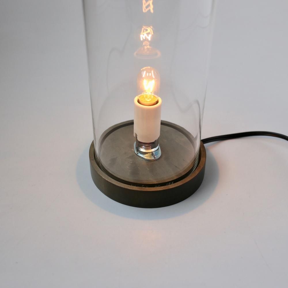 qualia-glass works_TableLight Clear×Dark - NODE