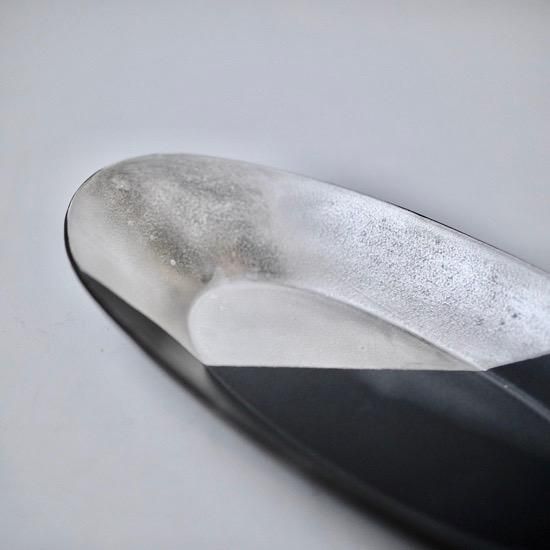 3RD CERAMICS_カレー皿（黒泥/銀彩_NODE別注） - NODE