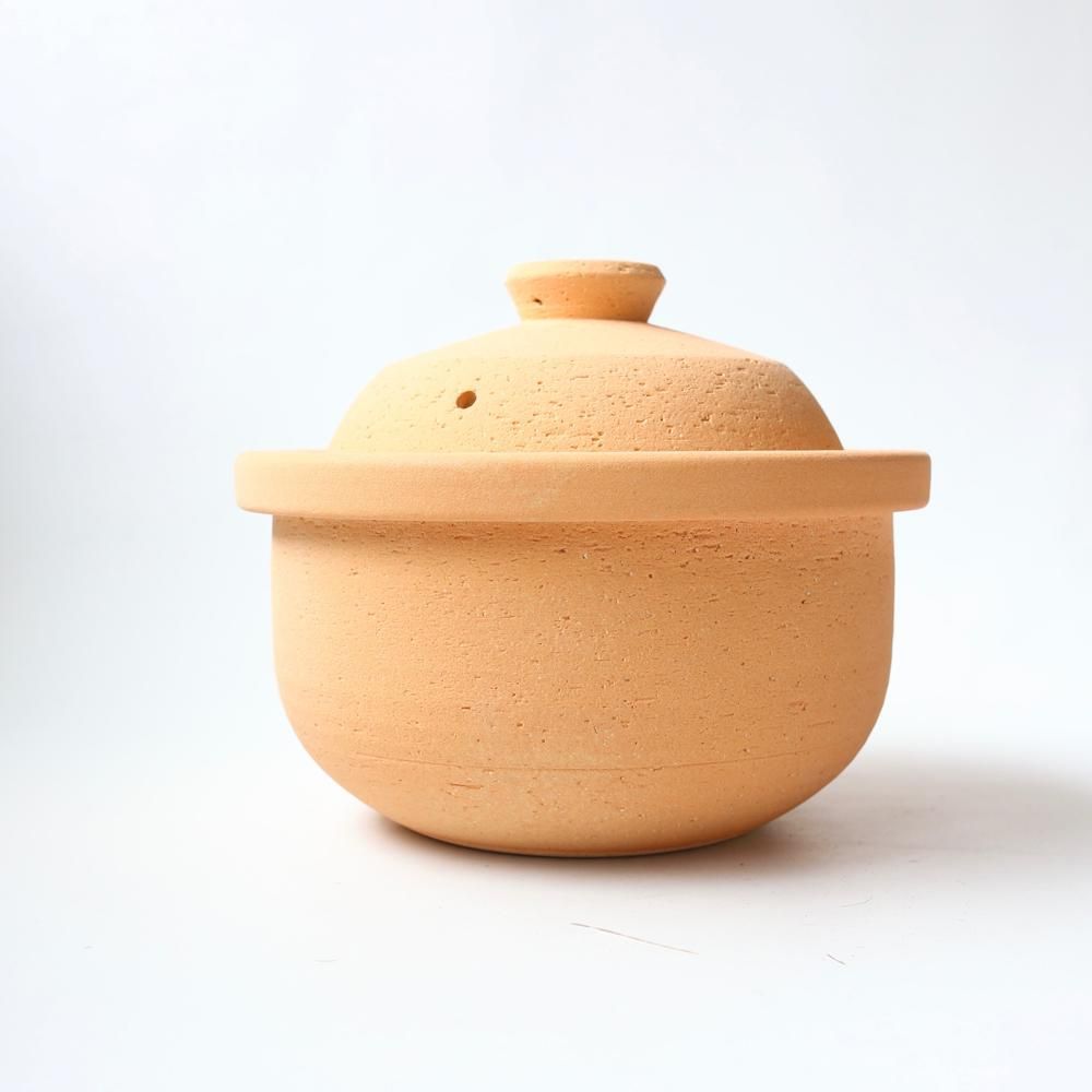 Homeland (ホームランド) 信楽 米炊き釜（3～4合）（飴色）