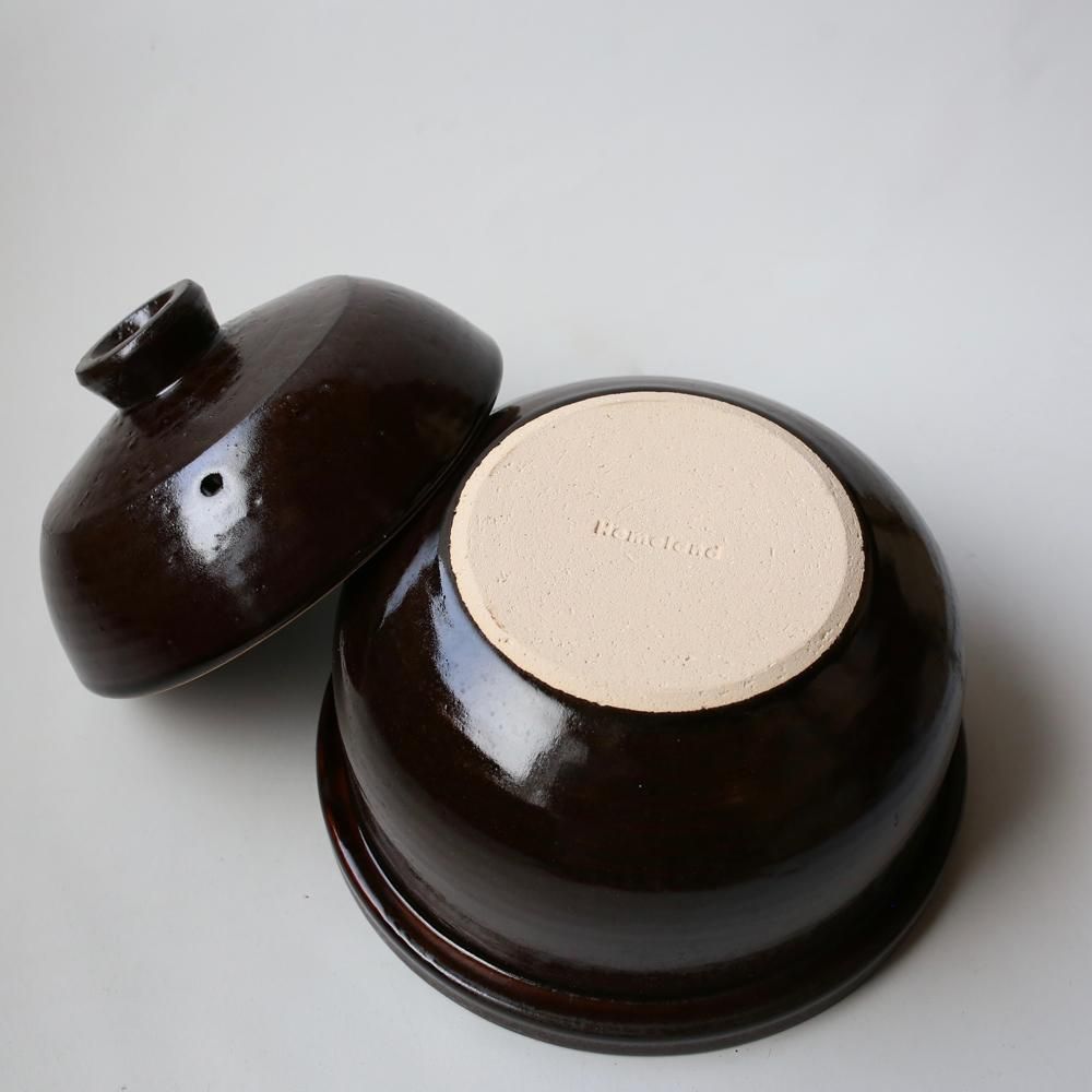 Homeland (ホームランド) 信楽 米炊き釜（3～4合）（飴色）